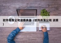 软件开发公司资质具备（软件开发公司 资质）