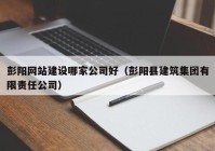 彭阳网站建设哪家公司好（彭阳县建筑集团有限责任公司）