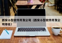 西安小型软件开发公司（西安小型软件开发公司排名）