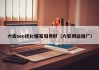 六安seo优化哪家服务好（六安网站推广）